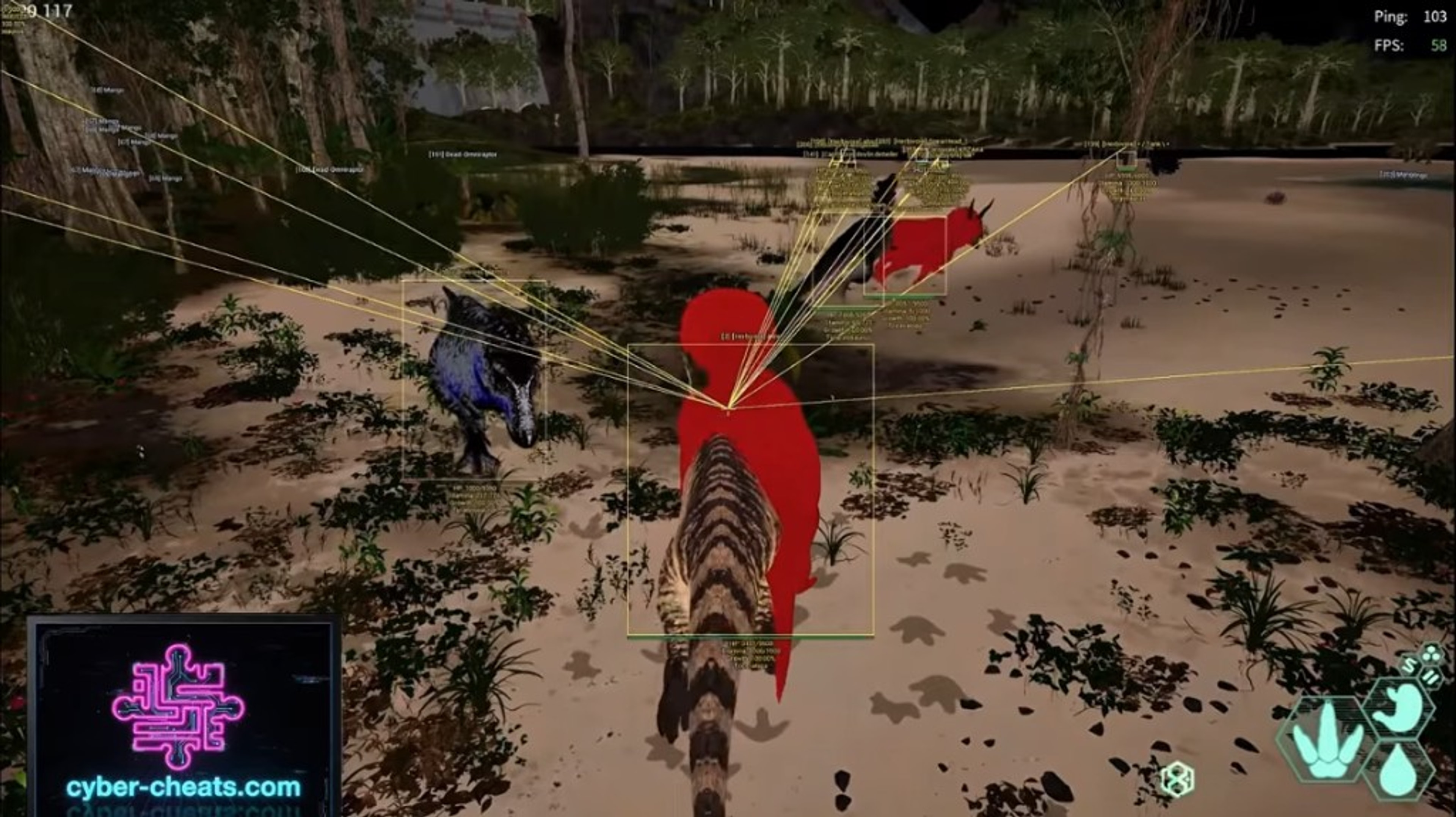The Isle Evrima jungle path gameplay support reference screenshot